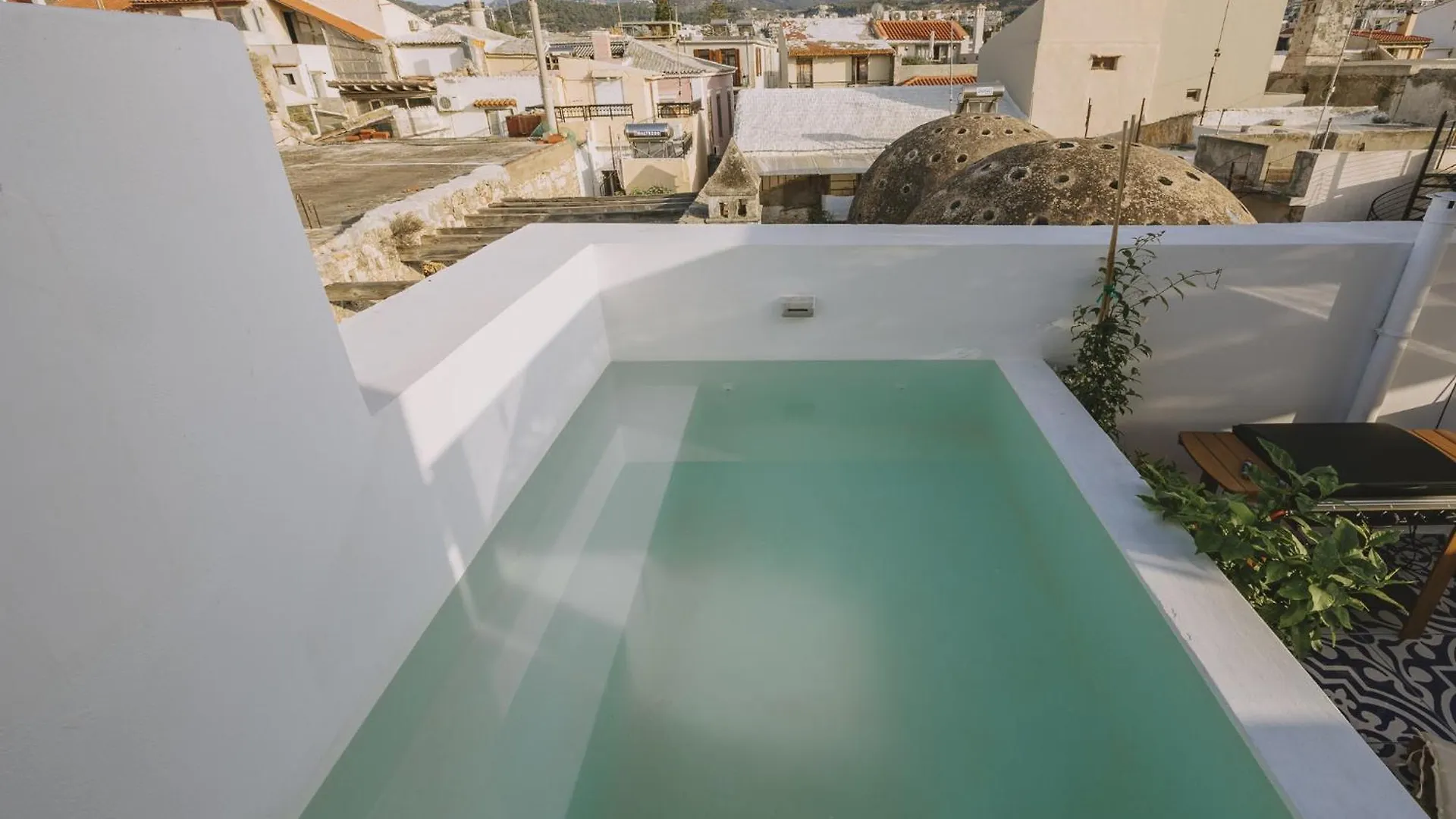 Minoos Residence With Roof Pool Rethymno  Greece